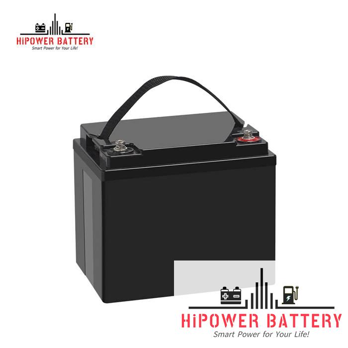 HiPOWER 12V 44Ah LiFePO4 Lithium Ion Battery for UPS Lead Acid Battery Replacement