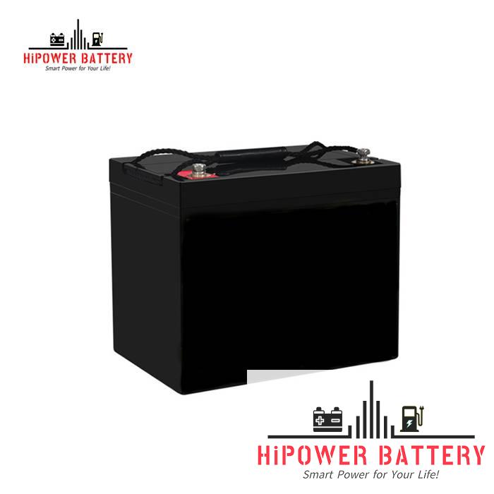 HiPOWER 12V 50Ah LiFePO4 Lithium Ion Battery for UPS Lead Acid Battery Replacement 