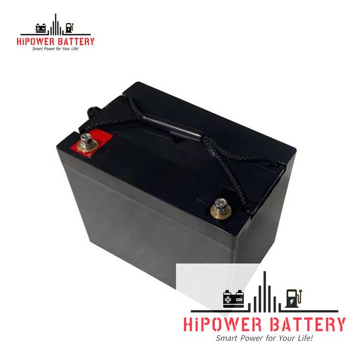 HiPOWER 12V 80Ah LiFePO4 Lithium Ion Battery for Solar Energy UPS Lead Acid Battery Replacement