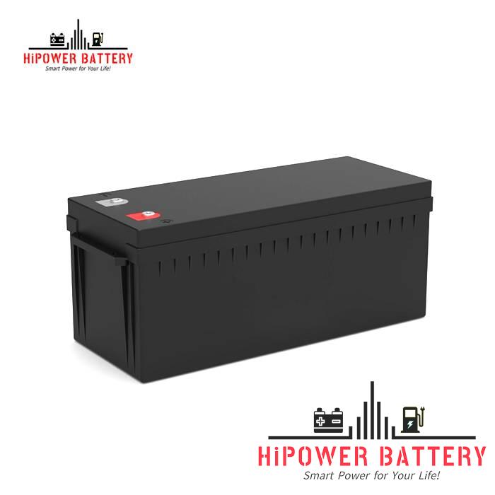 HiPOWER LiFePO4 Lithium Ion Battery 12V 200Ah for RV, Caravan, Mobile Home, Camper, Solar Energy, Marine Boat,Yacht