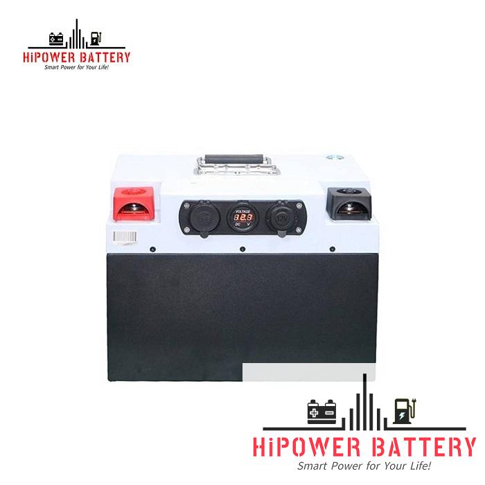 HiPOWER LiFePO4 RV Battery 12V 100Ah with Bluetooth 5000 Cycles 