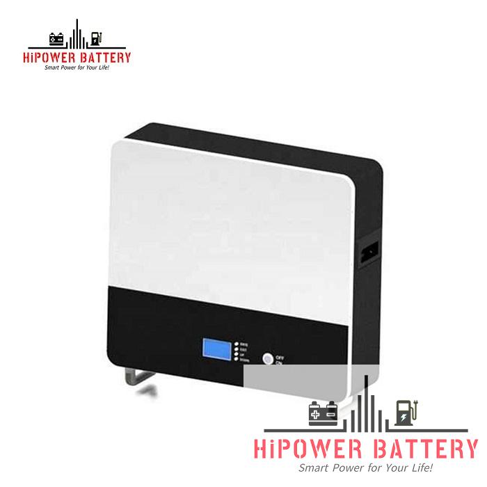 HiPOWER 5KWH Power Wall 51.2V 100Ah Lifepo4 Lithium Battery Packy Storage System 