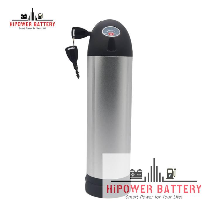 HiPOWER Water Bottle Type E-bike Battery Li-Ion 24V 8Ah 10Ah 11.6Ah 12.5Ah 14Ah 14.5Ah 15Ah 16Ah 17.5Ah 18Ah 21Ah