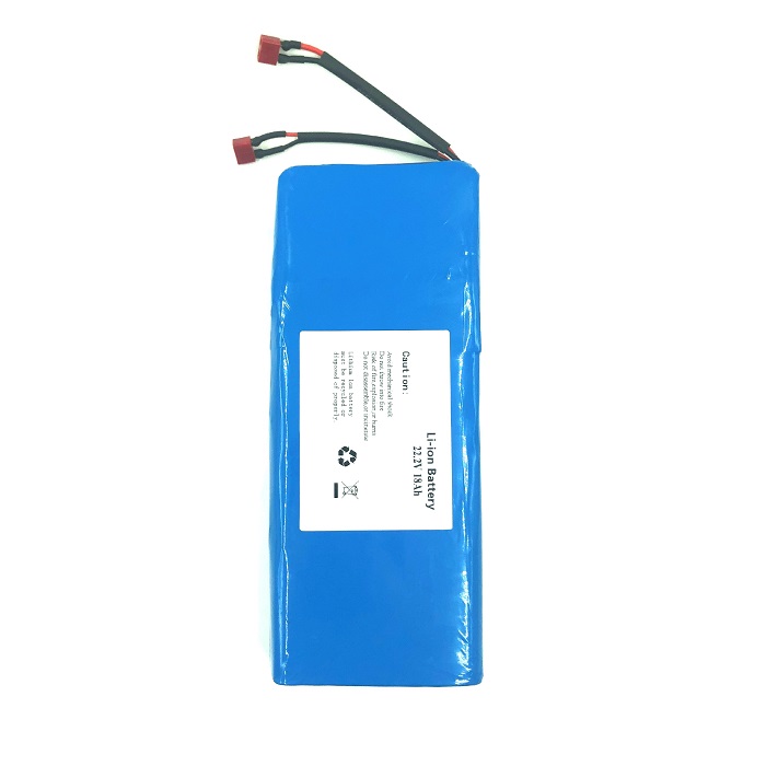 Li-ion battery 22.2V 18AH for electric skateboard