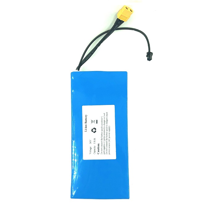 Lithium Battery 36V 5.8Ah for electric scooter hoverboard e-bike