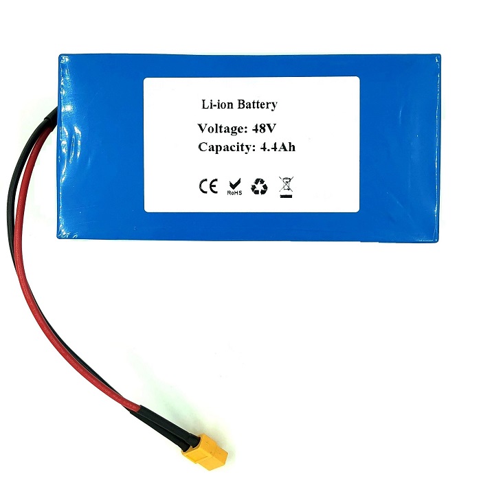 Li-ion Battery 48V 4.4Ah 12S2P for Electric Skateboard Hoverboard